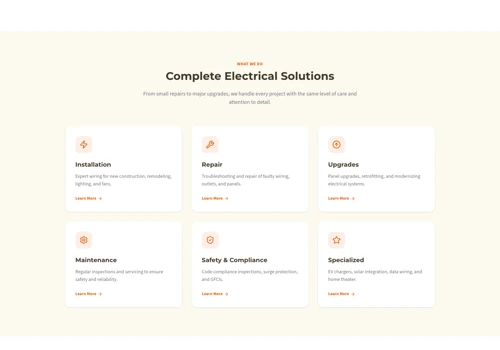 Local SEO & Website Build for Master Electrician