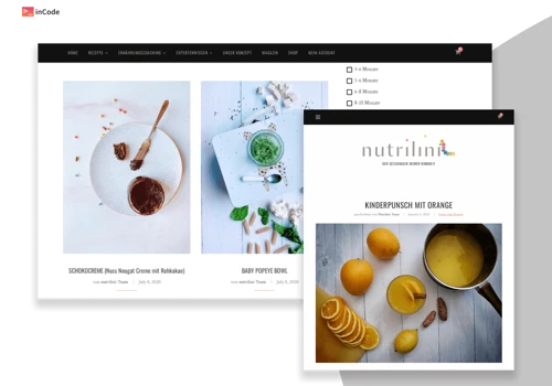 WordPress website with WooCommerce online shop