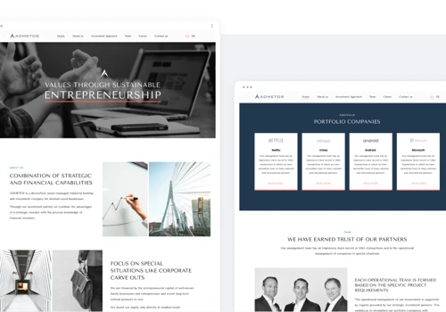 WordPress website design and development
