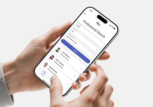 Mobile-first platform for finding local pros
