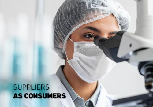 Suppliers as consumers
