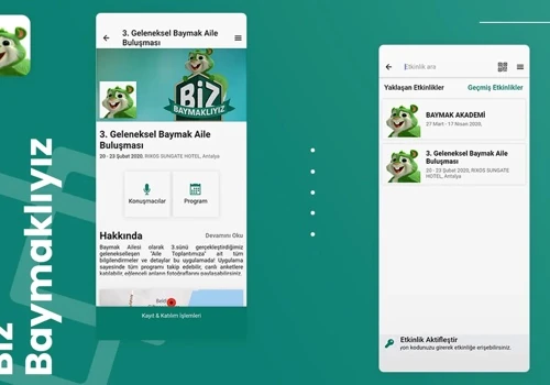 BIZ BAYMAKLIYIZ EVENT APP