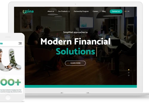 Website Design & Web Development for Utina