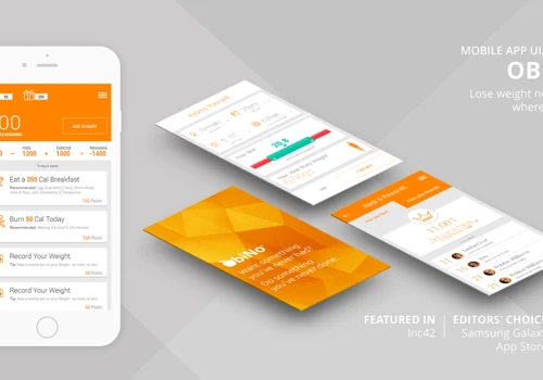 ObiNo | Mobile App | For health conscious people