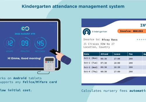 Kindergarten attendance management system