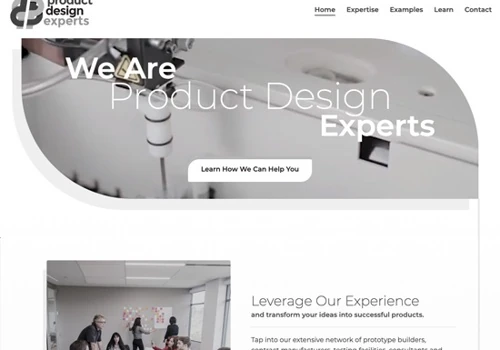 Website for Design & Engineering Firm