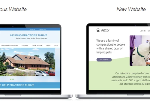 VetCor Website Redesign