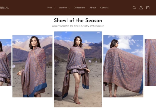 Luxury Pashmina Shawl Brand