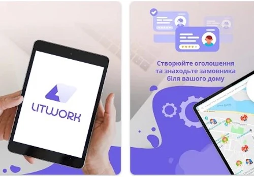 LitWork -- allows to instantly find а job near you