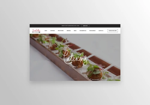 Website for David Alan Caterers