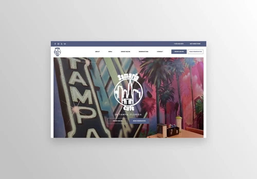 Samaria Cafe Website