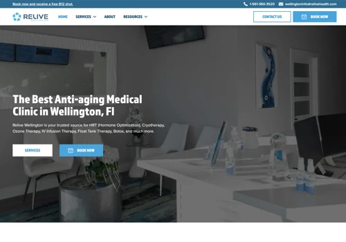 Relive Wellington - Static website & HeadlessCMS