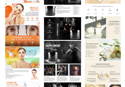 Grpahic Design Image Edit A+ Page Brand Store Post