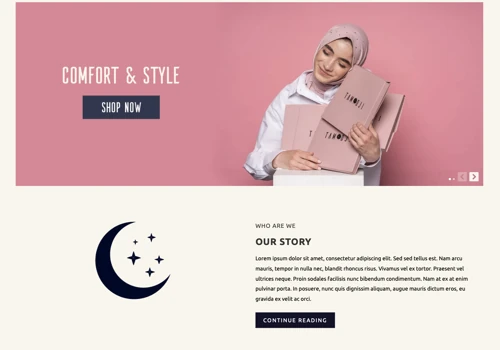 B2C E-commerce Software Development for TAMODJI