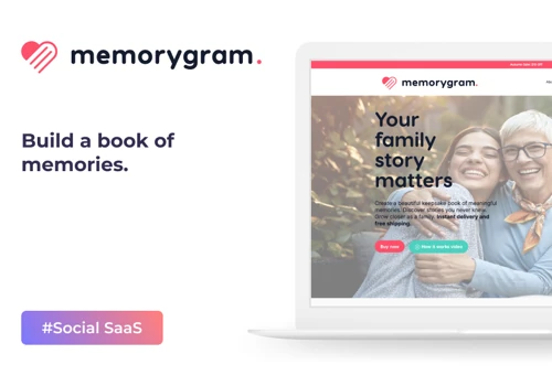 Memorygram - build book of memories SaaS