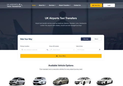 Airport Transfer Booking Platform Powered by SIAWO