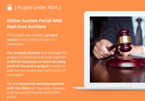 Online Auction Portal With Real-time Auctions