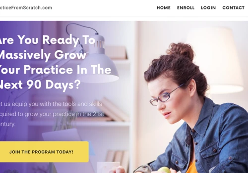 Practice Growth Funnel Website