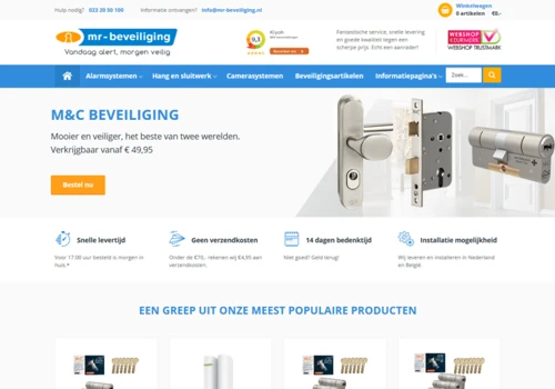 Home Security Systems Online Store "Mr. Beveiliging"