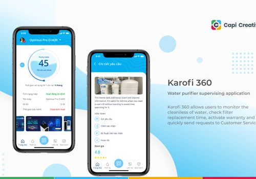 Karofi - Water purifier supervising application