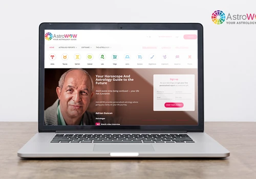 website development for AstroWow