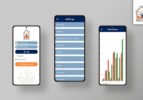 mobile application development for my health one