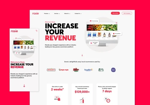 Rosie Brochure Website