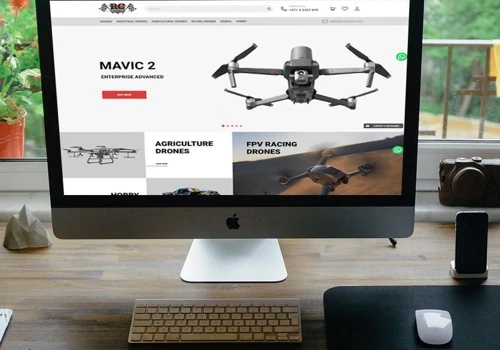 Rccorner.ae - Ecommerce Development