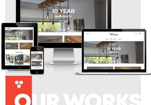 Wood.lk E-commerce website design and development by Phyxle