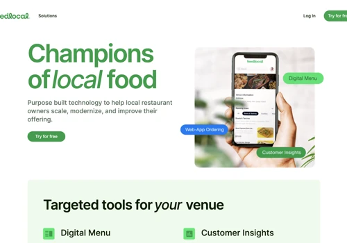 Feedlocal: Tech aiding local restaurants to scale