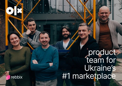Product team for OLX, Ukraine’s #1 classified