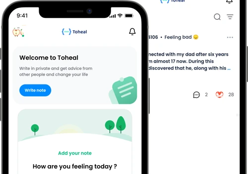 toheal Social Network App