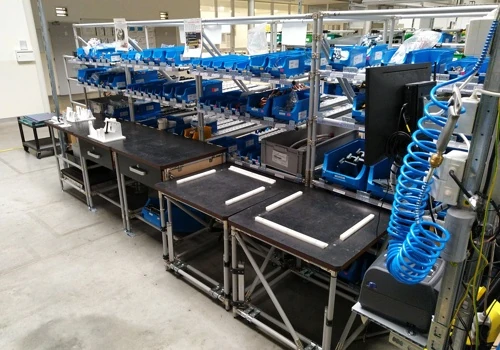 Assembly line - CT chiller