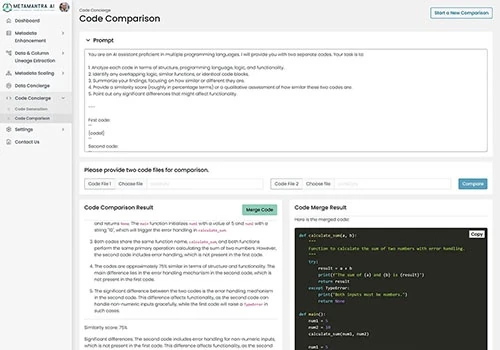Watsonx AI Metadata Management Platform