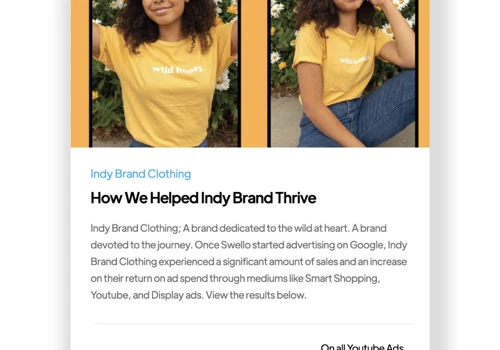 How We Helped Indy Brand Thrive