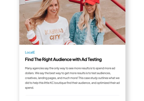 Find The Right Audience with Ad Testing