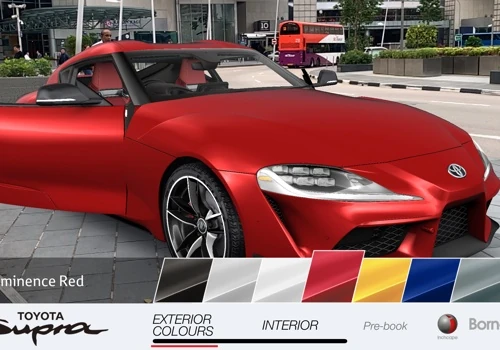 Toyota GR Supra Visualizer SG