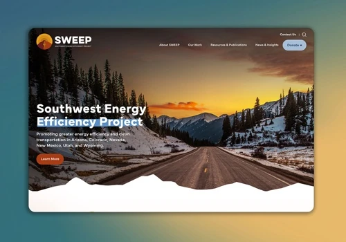 SWEEP - Re-Branding & UX/UI Website Design