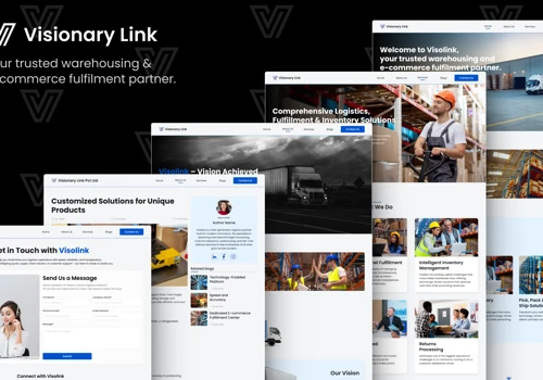 Informative Website for a Logistic Company