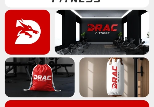 Brand Identity Design — Drac Fitness