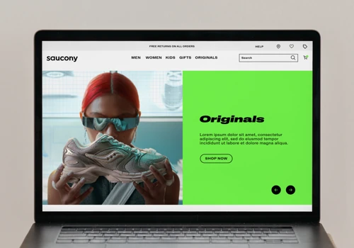 Saucony Website Refresh