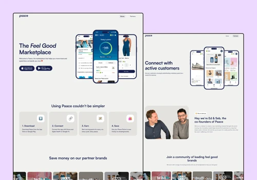 Webflow Landing Page Design & Develpment