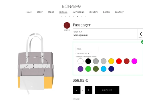 Bonabag - 3 Model Product E-Commerce System