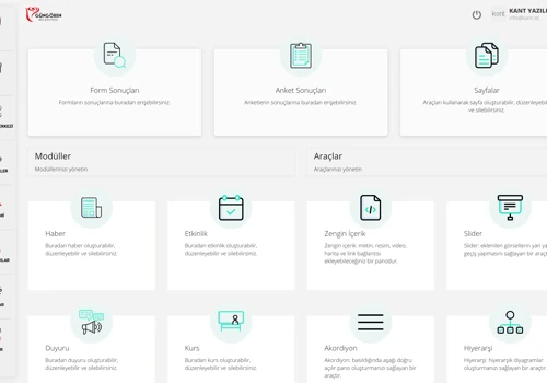 Gungoren Municipality - Website and Multi Dynamic CMS Sytem