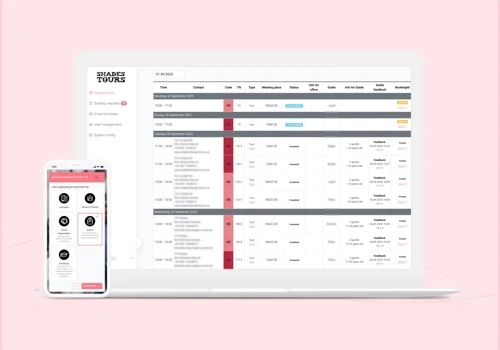 Custom Tour Booking CRM for Tour Agency