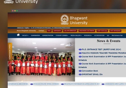 Bhagwant University : ERP System