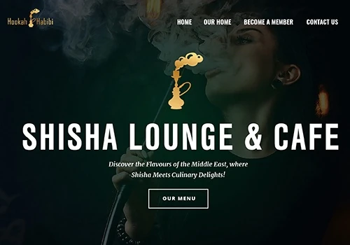 Hookah Habibi - WordPress Development