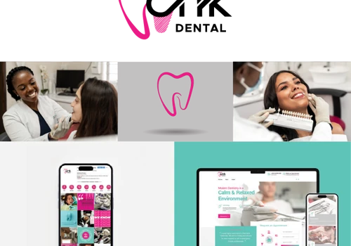 Dentist Website, Branding & Social Media