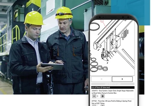 Interactive Mobile Parts Catalog