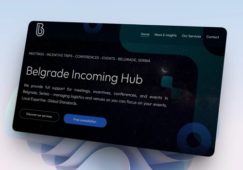 Web Design - MICE Agency